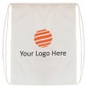 Printed Calico Drawstring Backpacks